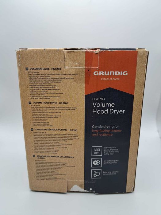 Grundig suszarka do włosów kapturowa