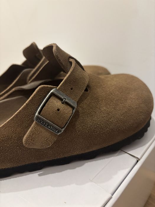 BIRKENSTOCK boston soft footbed– brązowe, EU 38