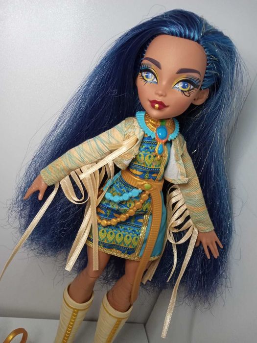 Lalka Monster High Cleo De Nile + plecak