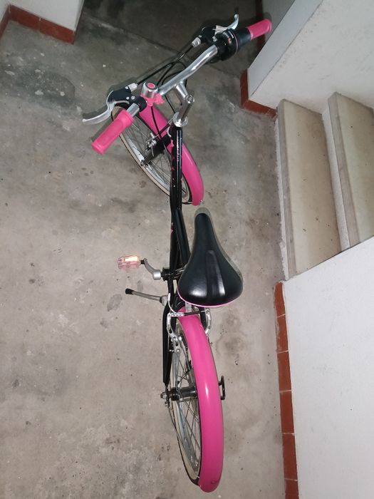 75€ bicicleta roda 20 com mudanças descanso excelente pegar e andar nem risco tem