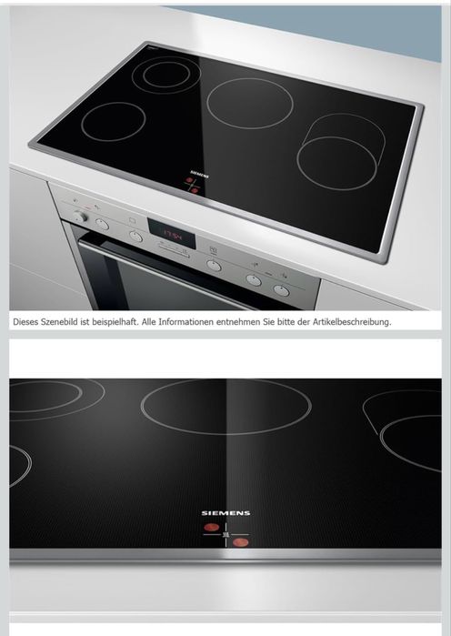 варильна поверхня Siemens Нова склокерамічна Made in Germany!