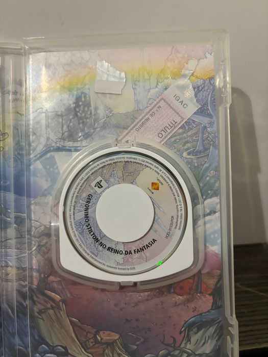 Jogo PSP - "Geronimo Stilton no Reino da Fantasia"