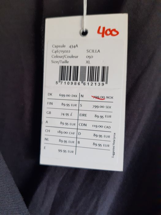Czarna sukienka rozmiar XL