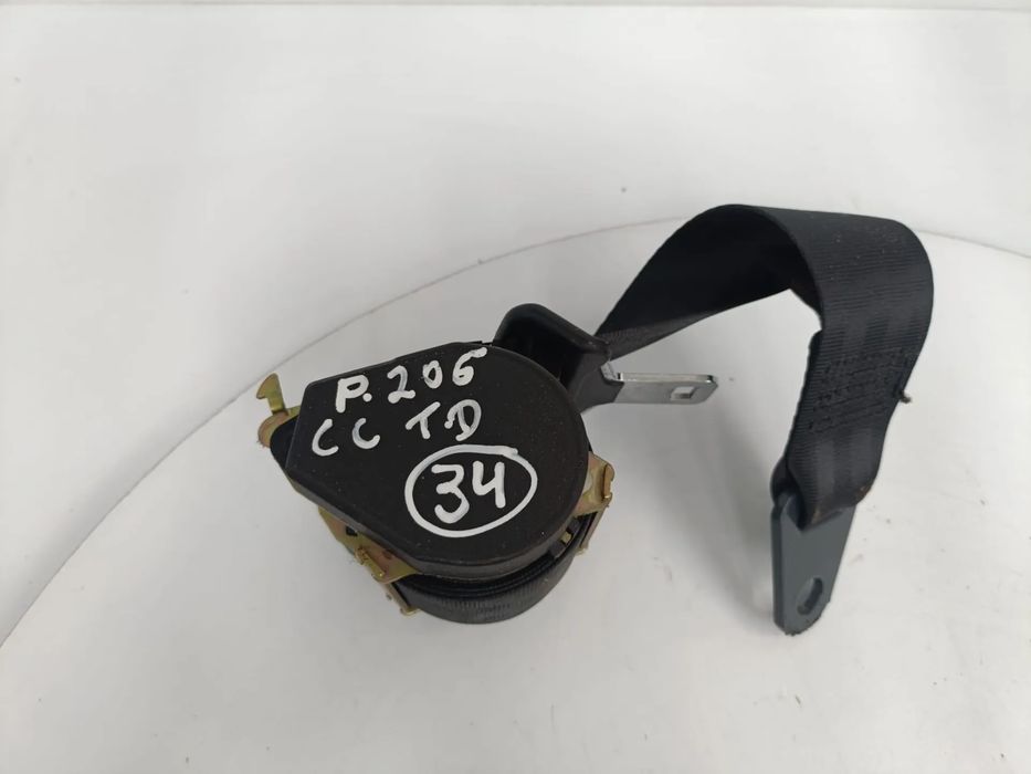 Cinto trás direito PEUGEOT 206 CC (2D)