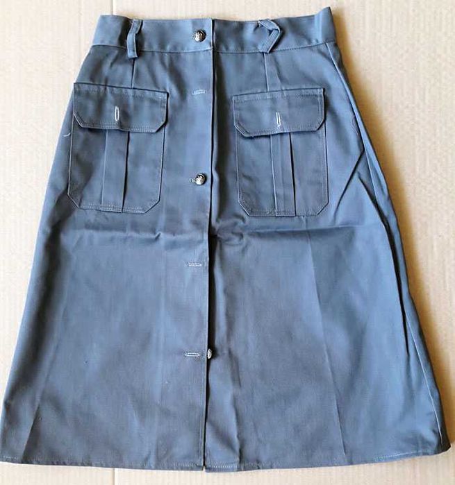 Mundur harcerski dziewczęcy ZHR, spódnica, fartuch