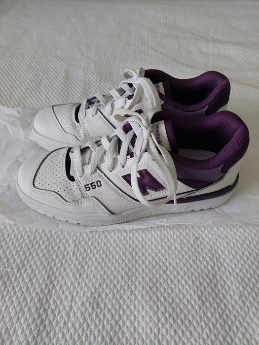 Ténis New Balance 550 Roxos