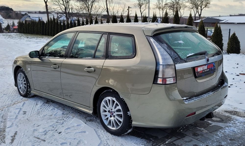 Saab 9-3*2007 rok*1,9 TiD*Klima*Skóra*Zarejestrowany