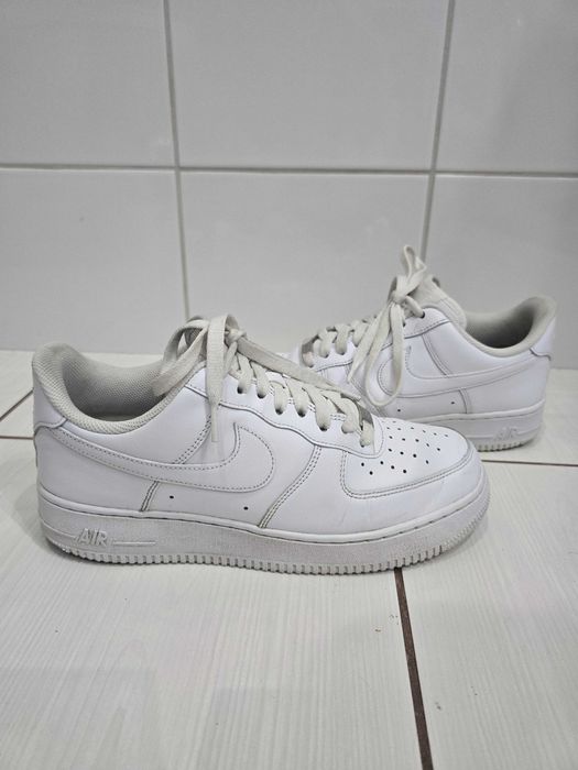 Nike air force 1 biale sneakersy roz 42.4