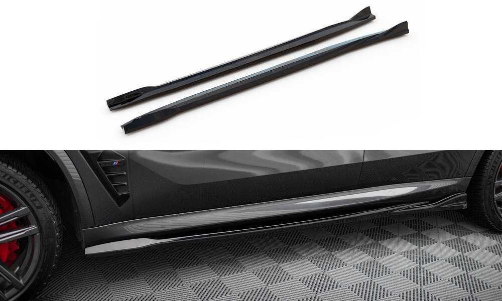 Тюнинг обвес BMW X5M F95 рестайл (2023+) губа сплиттер пороги диффузор