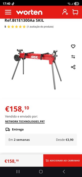 Suporte P/Serra Esquadria Skil