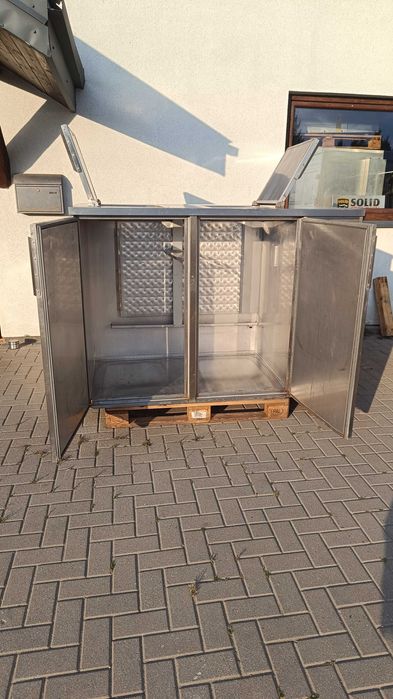 Chłodziarka do odpadów, schładzarka odpadów konfiskator 2 x 120L