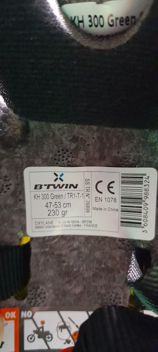 NOVO capacete BTWIN criança