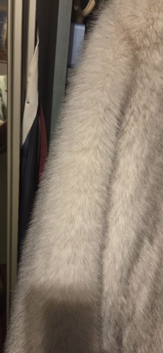 Piękne futro Bershka imitacja lisa