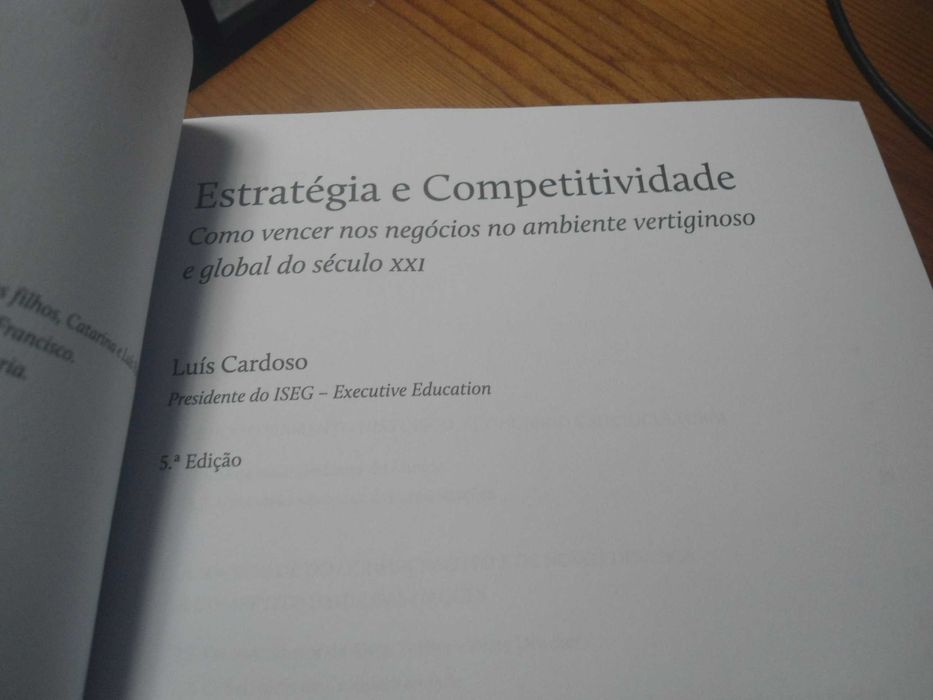 Estratégia e competitividade por Luís Cardoso