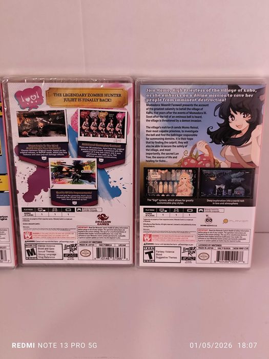 Jogos Selados Limited Run para Switch