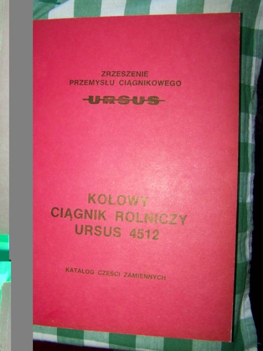 Katalog części ciągnika Ursus 4512 oryginał nowy