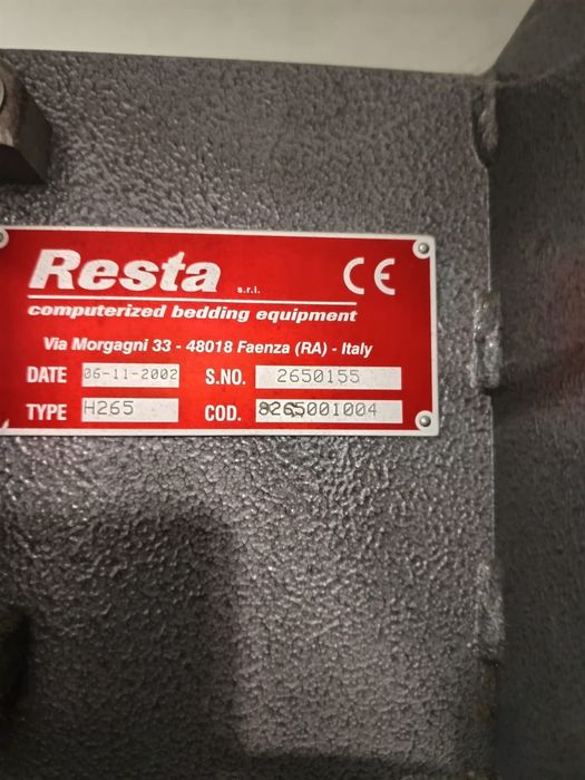 2 Máquinas Industrial Resta 2633 – Colchões / Estofos