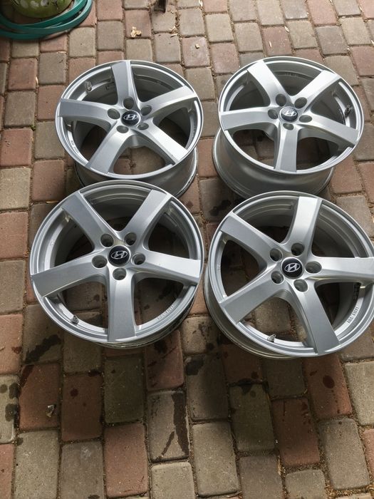 Felgi aluminiowe 17 Hyundai i30 i20 ix20 ix35 Tucson IONIQ SantaFe Sonata Elantra - 5x114.3