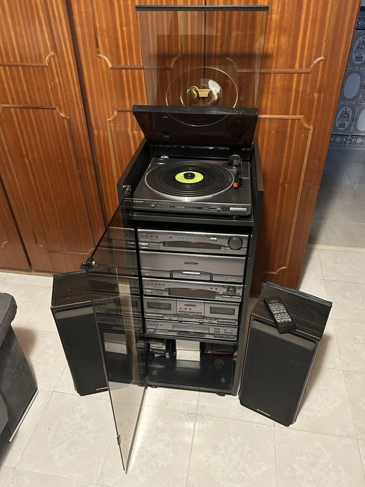 Aparelhagem modular Pionner com móvel