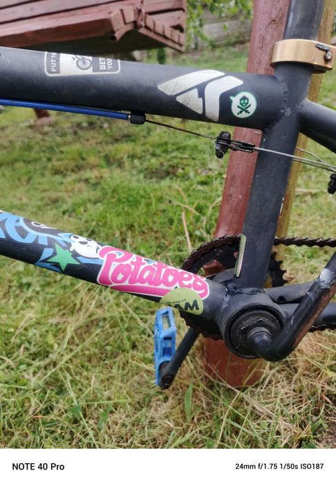 Używany rower BMX