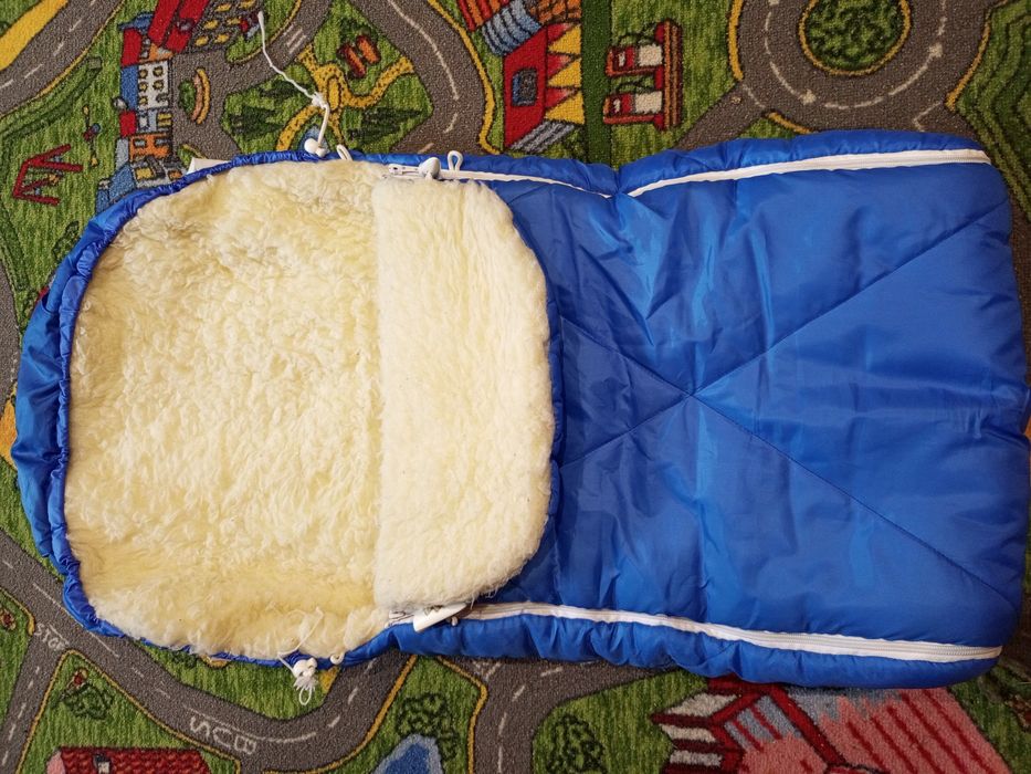 Зимовий конверт на овчині