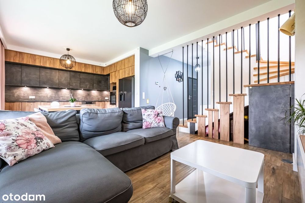 Bliźniak LUX, 5 pokoi, pow.140m2, Działka 450m2 / Wyposażony
