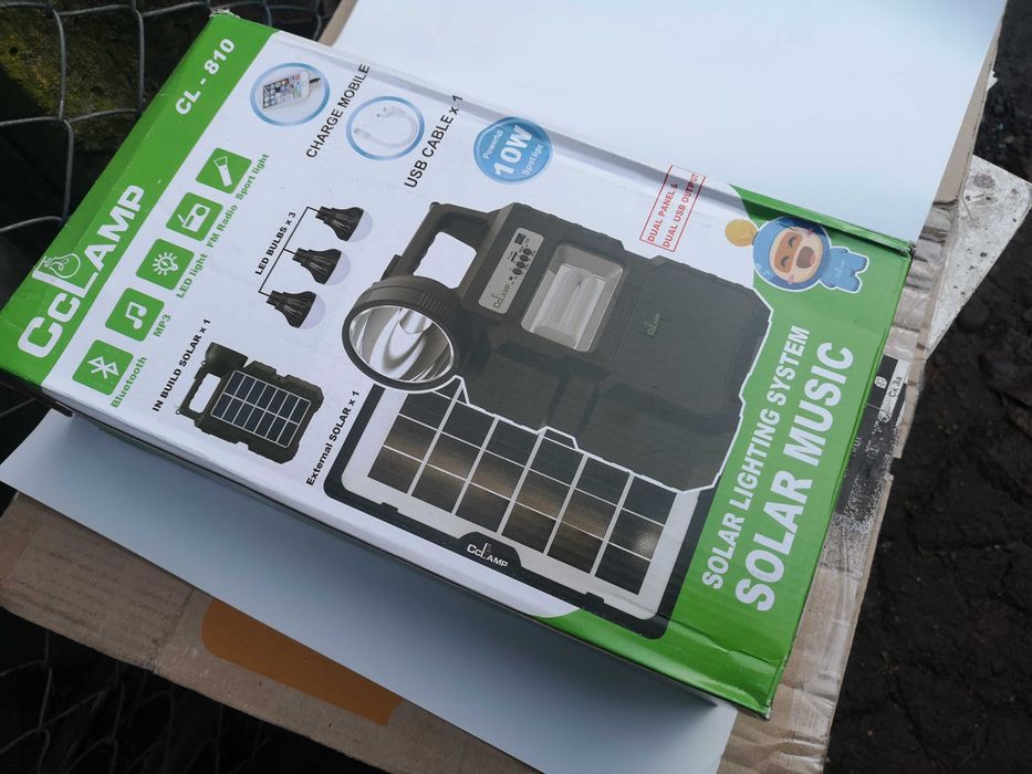 Сонячна міністанція CcLamp CL - 810 нова