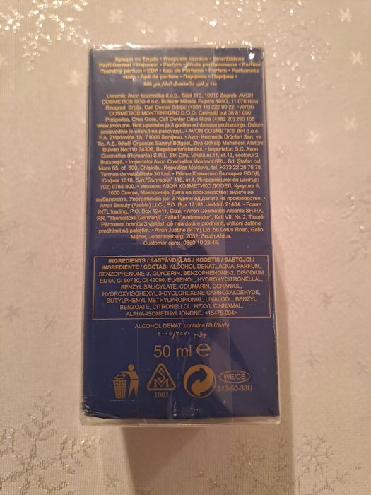 Nowe perfumy Avon Rare Sapphires 50ml UNIKAT