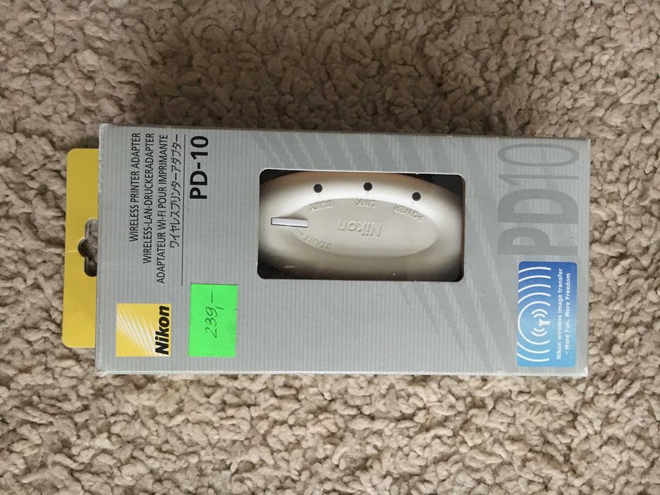 * Adapter WiFi PD-10 USB do Nikon Coolpix P1 P2 P3 S6 S7c S50c *