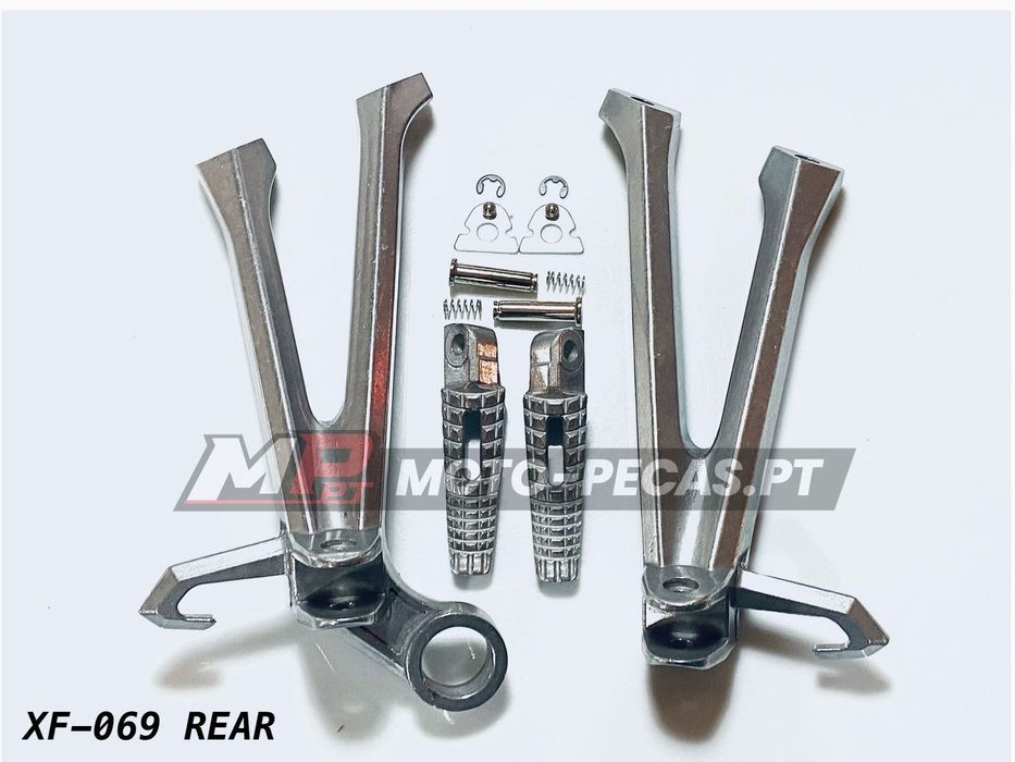 pousa pes completos traseiros suzuki gsxr 600 / 750 11-18