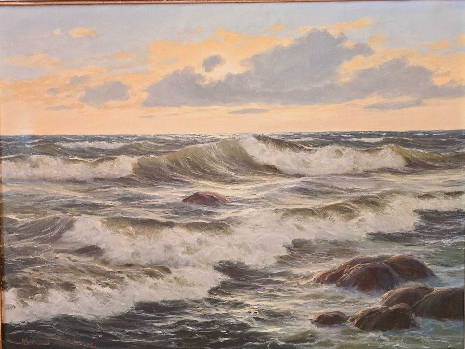 Waldemar Schlichting obraz Morze Bałtyckie DESA/AGRA-ART notow:9.500zł ...