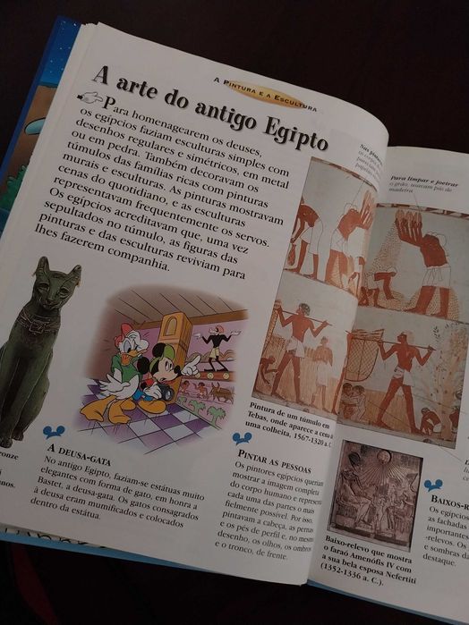 A Pintura e a Escultura (livro didático), Disney