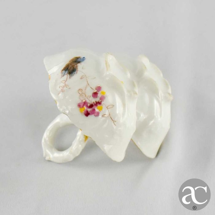 Especieiro / Saleiro de mesa em porcelana europeia, séc. XIX