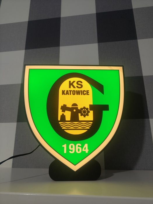 Lampka, lampa, lightbox GKS Katowice