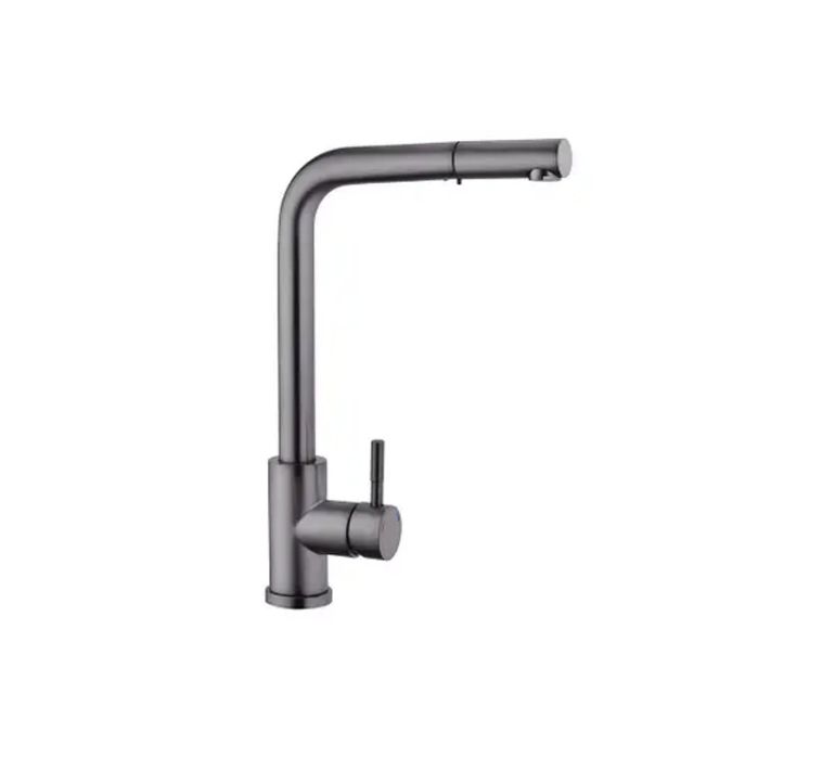 Кухонный кран Dayone Matte Black с выдвижным душем