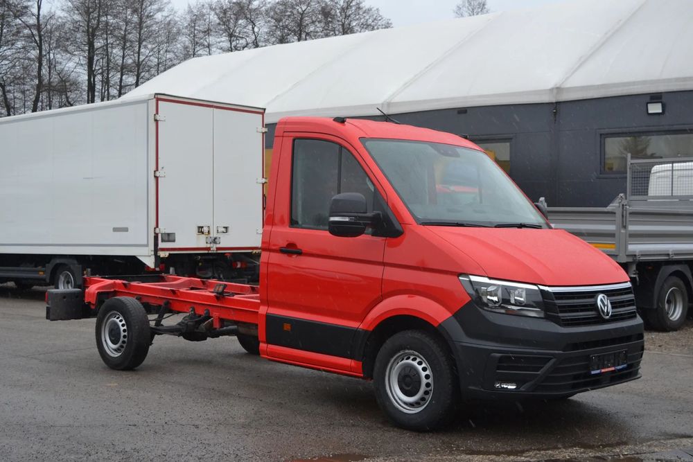Volkswagen Crafter Rama do zabudowy Import Niemcy Pierwszy właściciel  Skrzynia ładunkowa Paka Wywrotka Kontener Sprinter Master Iveco Daily