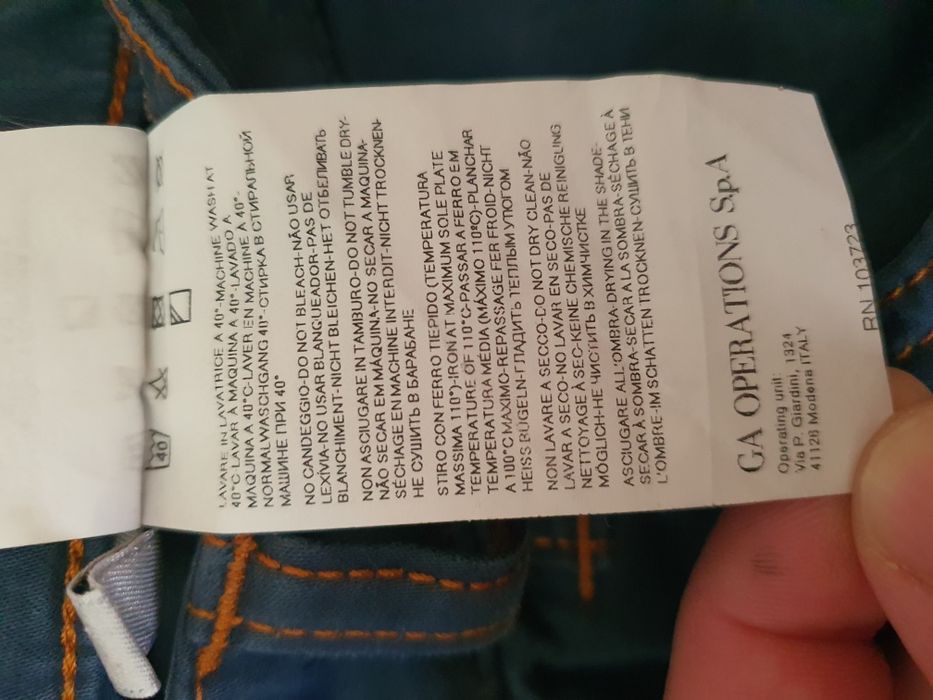 Armani Jeans, орігінал. Розмір S-M