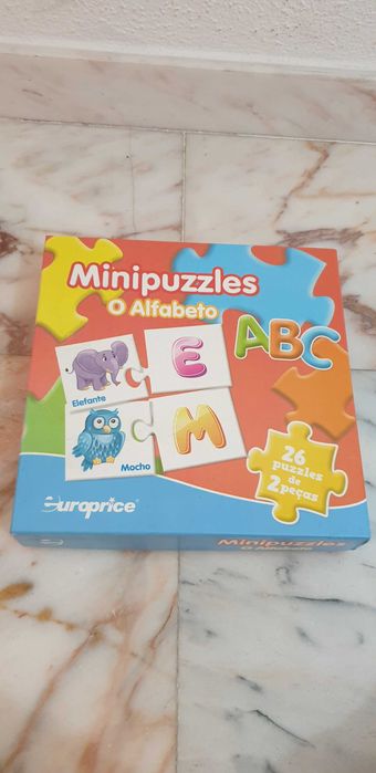 Minipuzzles O Alfabeto - Jogo Educativo