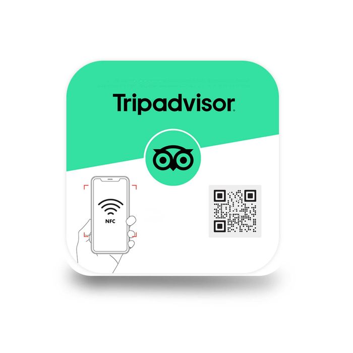 Placa acrílica com NFC e QR CODE