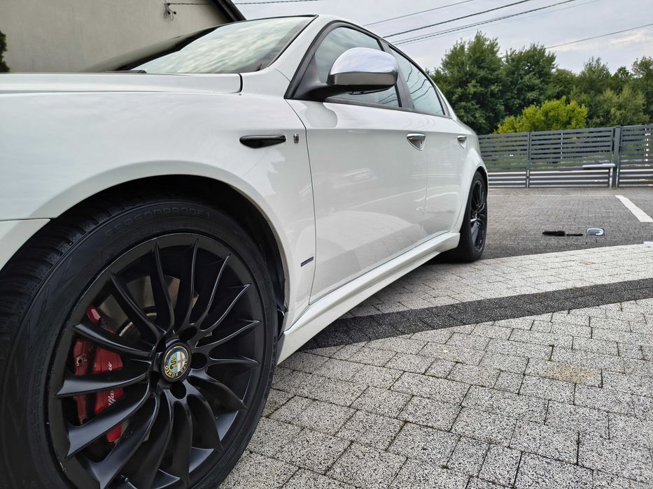 Alfa Romeo 159 TI 2.4 JTDm – limitowana wersja TI | Brązowe skóry | Bogate wyposażenie