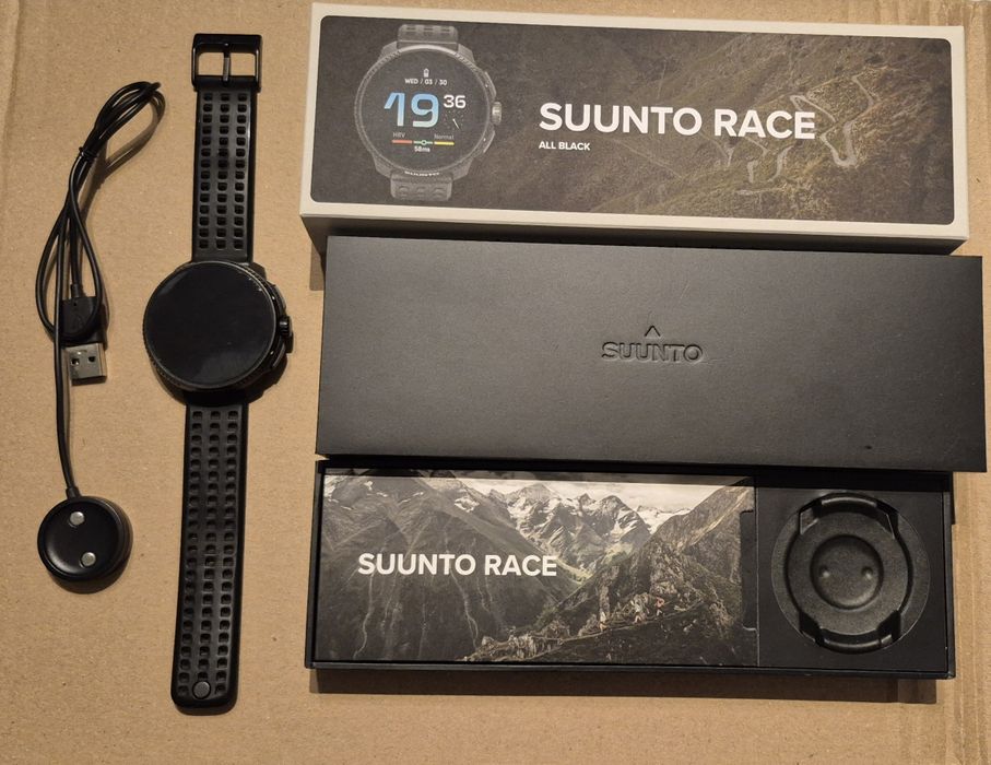 Zegarek Suunto Race All Black na gwarancji