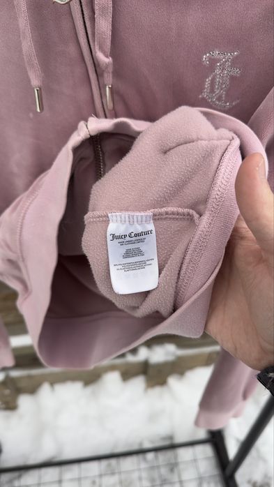 Juicy Couture рожеве зіп худі