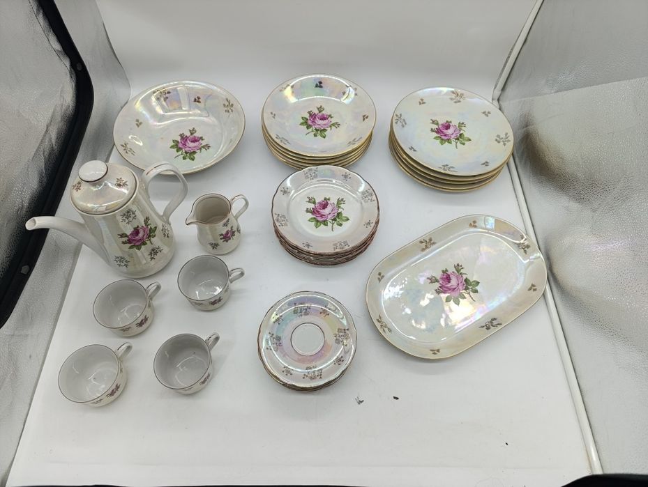 Винтажный кофейный чайный сервиз ГДР немецкий Kahla времён СССР 31 пре