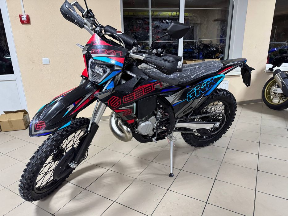 Мото Geon Dakar GNX K23 EC300 2T МОТОР 300-КУБ 2-Т 50-КОНЕЙ документи