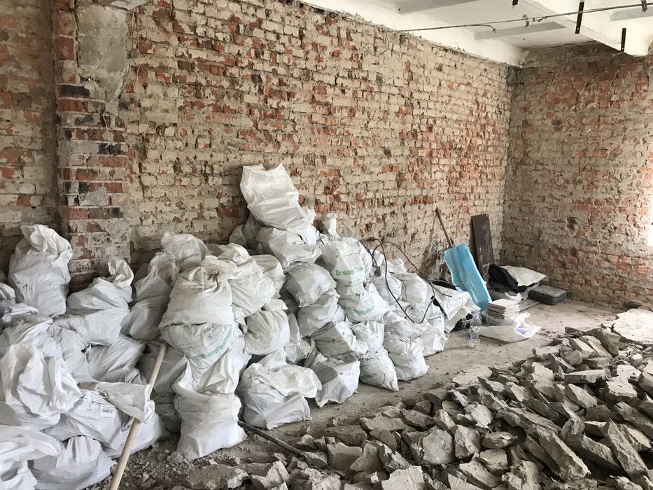 ПОСЛУГИ З ДЕМОНТАЖУ/ДЕМОНТАЖ стяжки,стін,плитки,вивіз буд сміття