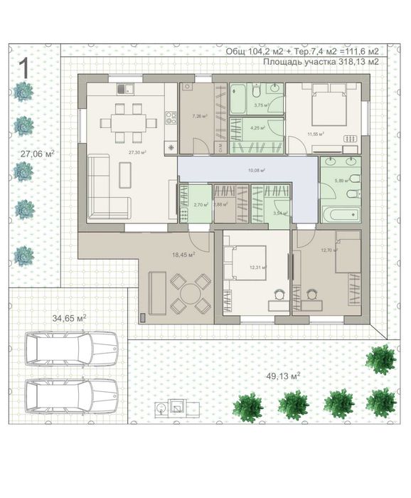 Будинок з терасою! 112м². Розтермінування! Ексклюзивний район