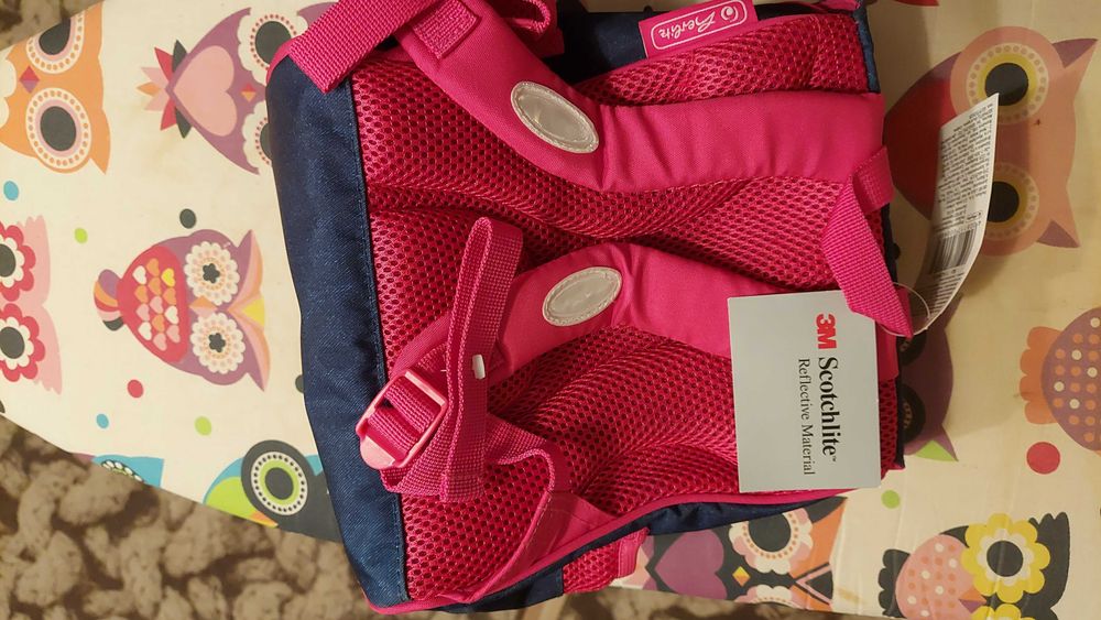 Plecak Herlitz 3M Scotchlite różowy