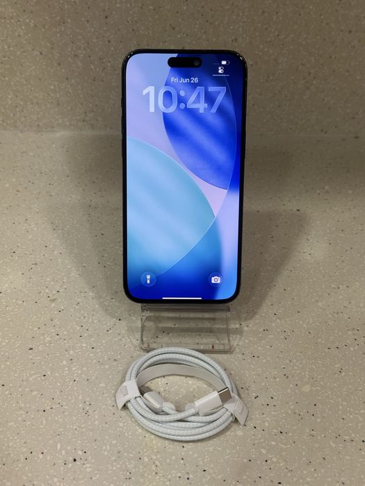 iPhone 15 Pro Max 256GB – Titânio Azul