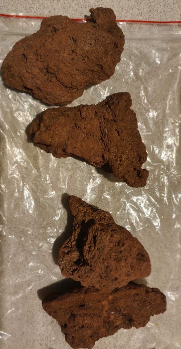 Ława wulkaniczna Red laba stone do akwarium 0,427kg