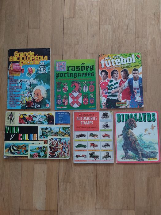 6 cadernetas completas